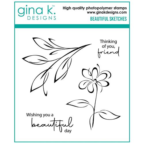 Gina K Designs - STAMPS - Beautiful Sketches