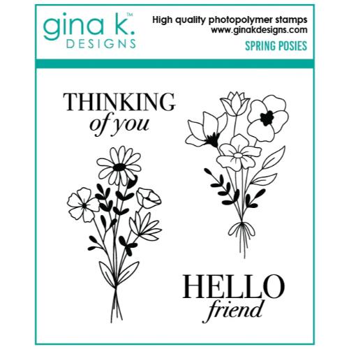 Gina K Designs - STAMPS- Spring Posies