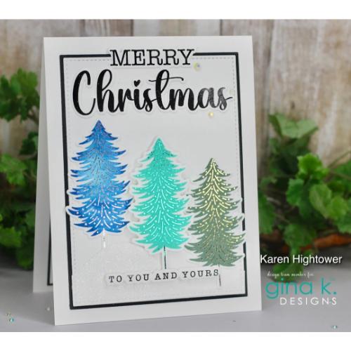 Gina K Designs - STAMPS- O Christmas Tree