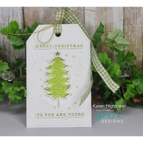 Gina K Designs - STAMPS- O Christmas Tree