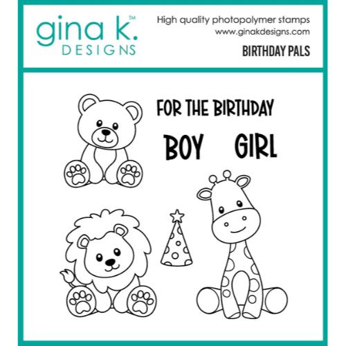 Gina K Designs STAMPS- Birthday Pals