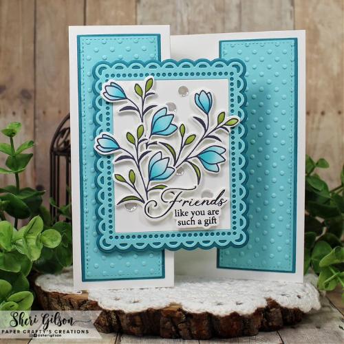 Gina K Designs - STENCIL- Hand-Picked Flowers Layering Stencil