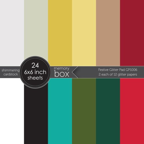 Memory Box - Festive Glitter Pad 