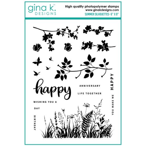 Gina K Designs - STAMPS- Summer Silhouettes