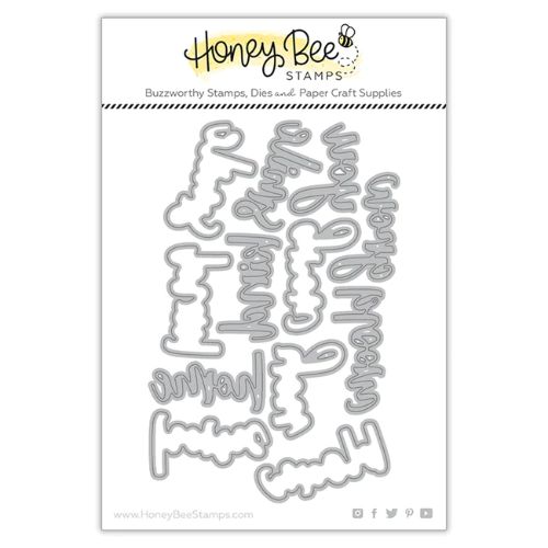 Honey Bee Stamps - Bitty Buzzwords: Bloom | Honey Cuts