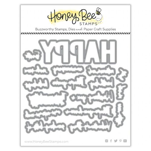 Honey Bee Stamps - Happy Happy Happy | Honey Cuts