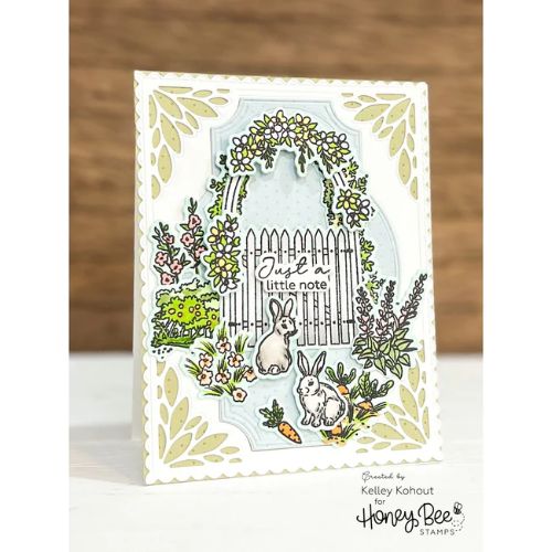 Honey Bee Stamps - Garden Gate - Honey Cuts