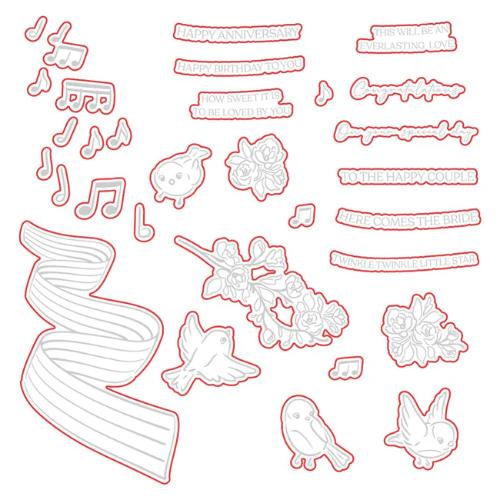 Honey Bee Stamps - Sweet Songs - Honey Cuts