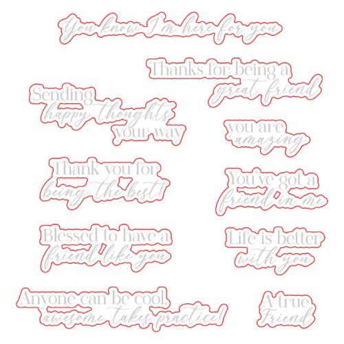 Honey Bee Stamps - You've Got A Friend - Coordinating Honey Cuts