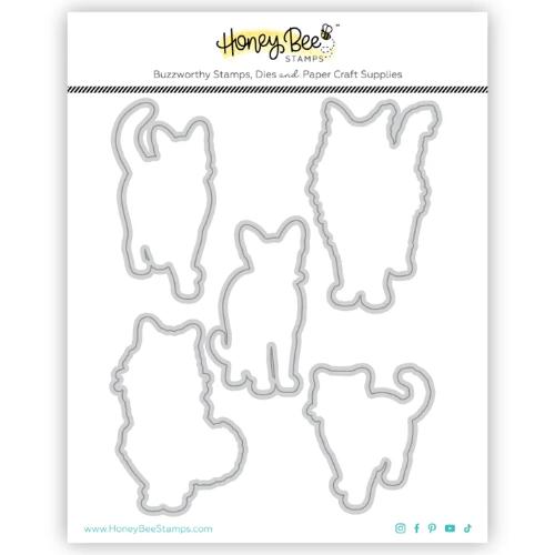 Honey Bee Stamps - Paws & Purrs - Coordinating Honey Cuts