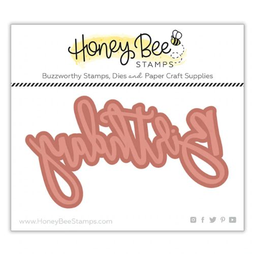 Honey Bee Stamps - Birthday | Hot Foil Plate