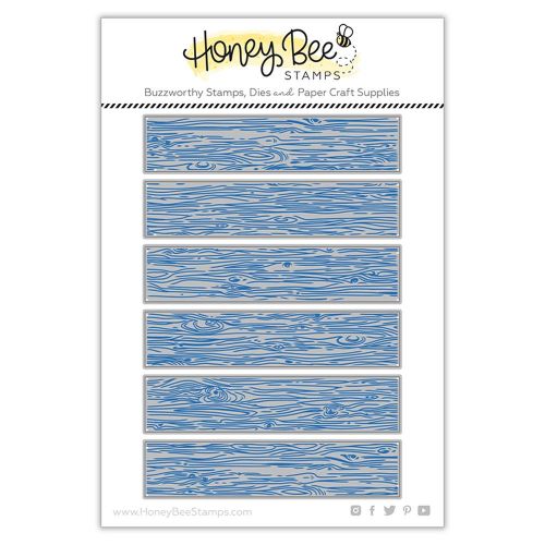 Honey Bee Stamps - Barn Wood Planks | Honey Cuts