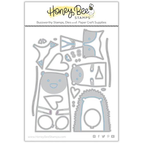 Honey Bee Stamps - Heart Hugs - Honey Cuts