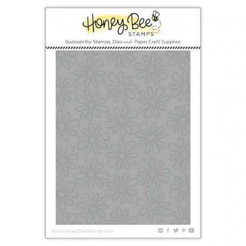 Honey Bee Stamps - Lazy Daisy Pierced A2 Cover Plate | Honey Cuts
