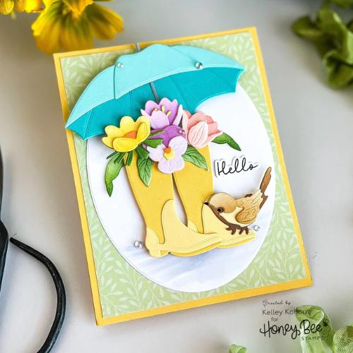 Honey Bee Stamps - Lovely Layers: April Showers - Honey Cuts