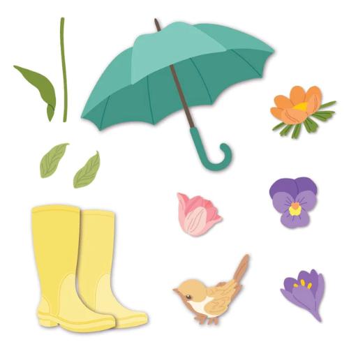 Honey Bee Stamps - Lovely Layers: April Showers - Honey Cuts