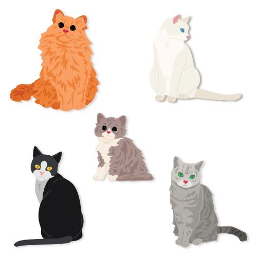 Honey Bee Stamps - Lovely Layers: Cats - Honey Cuts