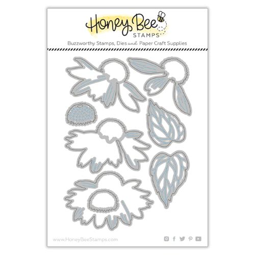 Honey Bee Stamps - Lovely Layers: Coneflower | Honey Cuts
