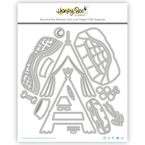 Honey Bee Stamps - Lovely Layers: Dog Beds - Honey Cuts