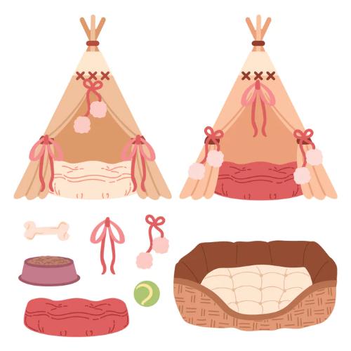 Honey Bee Stamps - Lovely Layers: Dog Beds - Honey Cuts