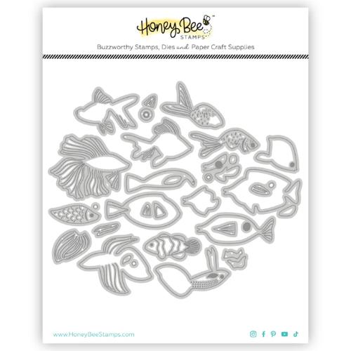 Honey Bee Stamps - Lovely Layers: Fish - Honey Cuts
