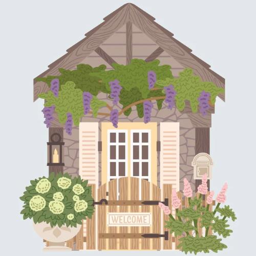 Honey Bee Stamps - Lovely Layers: Front Porch Spring Add-On - Honey Cuts