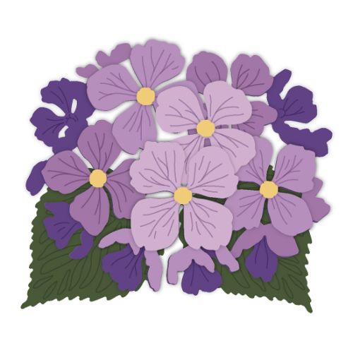 Honey Bee Stamps - Lovely Layers: Hydrangea | Honey Cuts