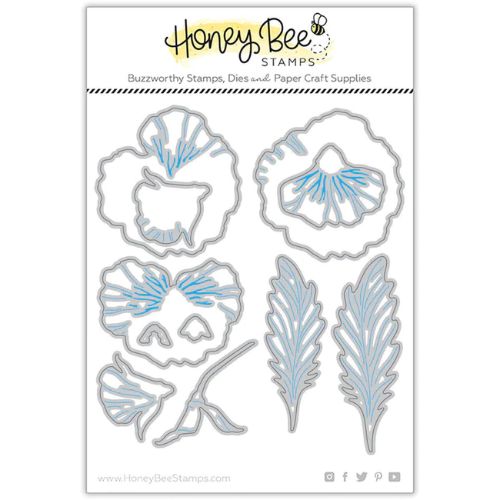 Honey Bee Stamps - Lovely Layers: Pansy - Honey Cuts