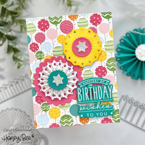 Honey Bee Stamps - Lovely Layouts: Party Frames - Honey Cuts