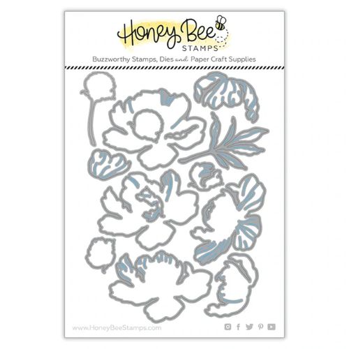 Honey Bee Stamps - Lovely Layers: Peony | Honey Cuts