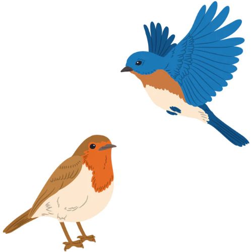 Honey Bee Stamps - Lovely Layers: Spring Birds - Honey Cuts