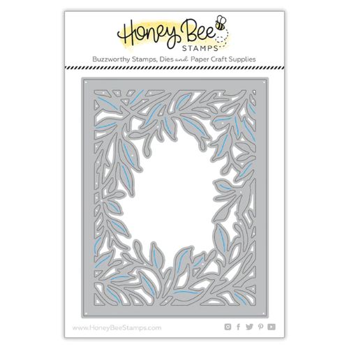 Honey Bee Stamps - Secret Garden A2 Cover Plate | Honey Cuts