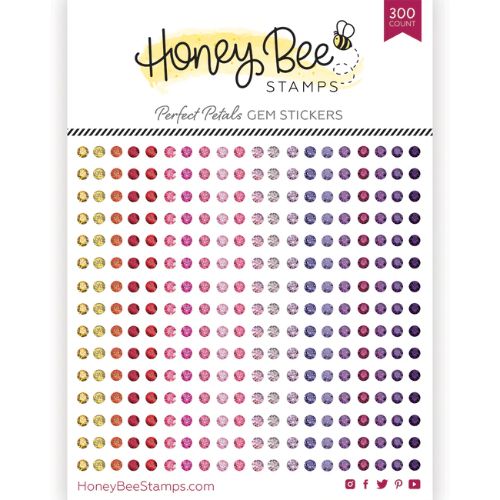 Honey Bee Stamps - Gem Stickers | 300 Count | Perfect Petals