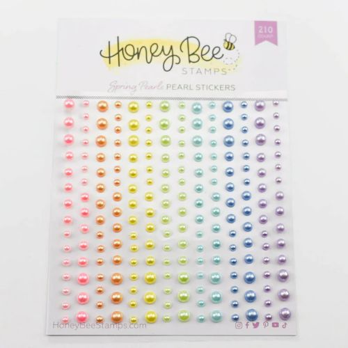 Honey Bee Stamps - Pearl Stickers 210 Count - Spring Pearls