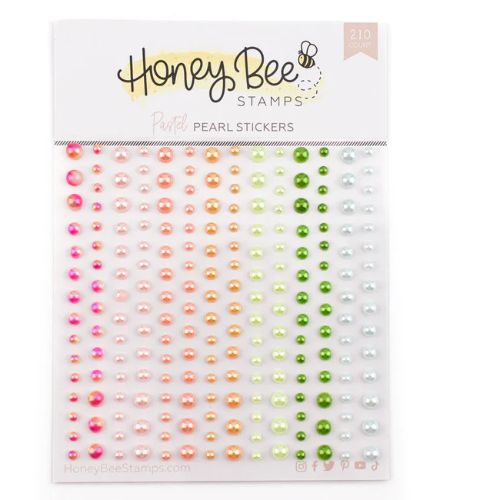 Honey Bee Stamps - Pastel Pearls - Pearl Stickers - 210 Count