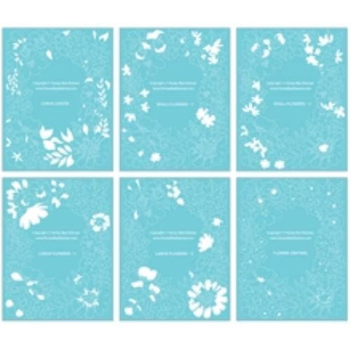 Honey Bee Stamps - Friendship Frame - Set of 6 Coordinating Stencils