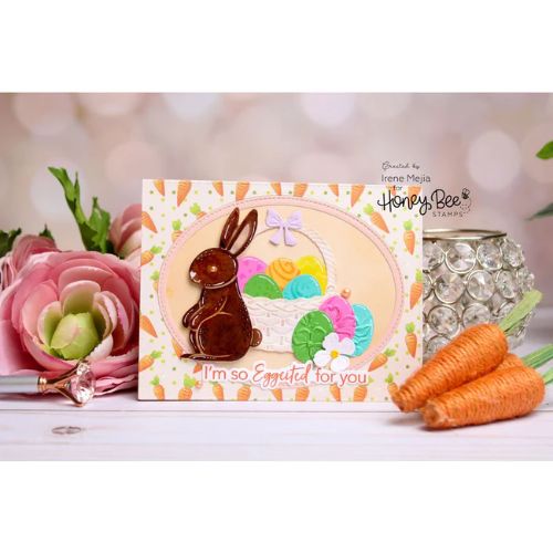 Honey Bee Stamps - Easter Eggs - Coordinating Stencil