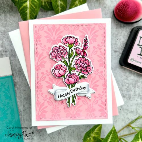 Honey Bee Stamps - Simply Stated - 6x6 Stamp Set