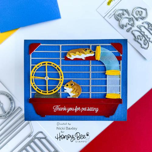 Honey Bee Stamps - Pet-tastic - 4"x6" Clear Stamp Set