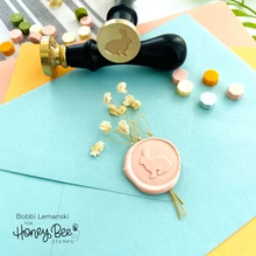 Honey Bee Stamps - Bunny - Wax Stamper