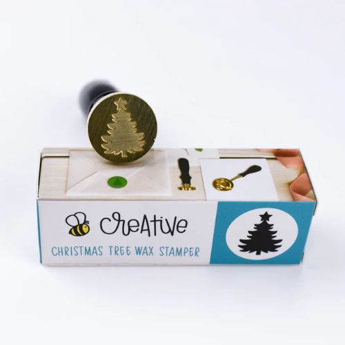 Honey Bee Stamps - Christmas Tree - Wax Stamper