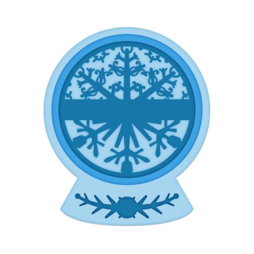 Heartfelt Creations - Festive Snowglobe Die