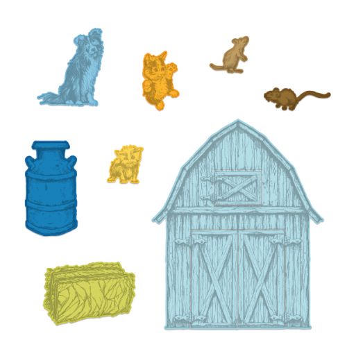 Heartfelt Creations - Home on the Farm Die