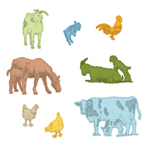 Heartfelt Creations - Happy Meadows Die