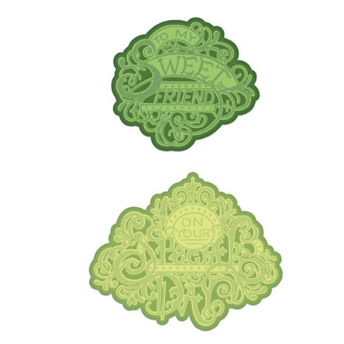 Heartfelt Creations - Fancy Special Day Die