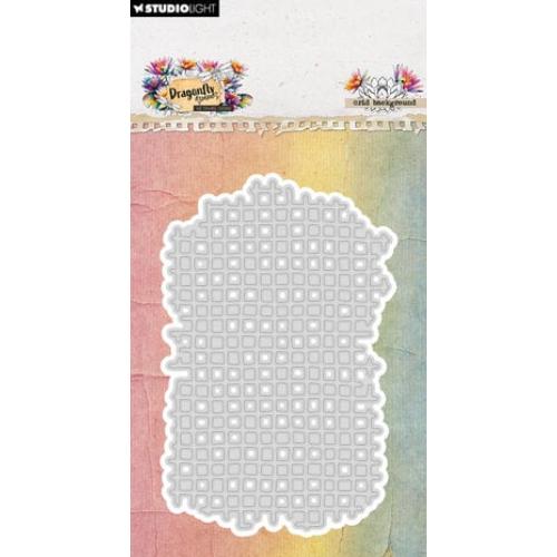 Studio Light Dragonfly Dreams Cutting Die Grid Background (HE-DD-CD1066)
