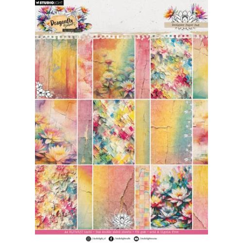 Studio Light Dragonfly Dreams Designer Paper Pad (HE-DD-DPP405) - Postage as per Actual