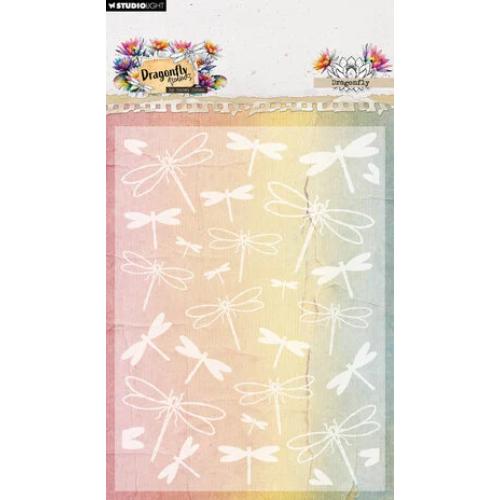 Studio Light Dragonfly Dreams Embossing Folder Dragonfly (HE-DD-EMB33)