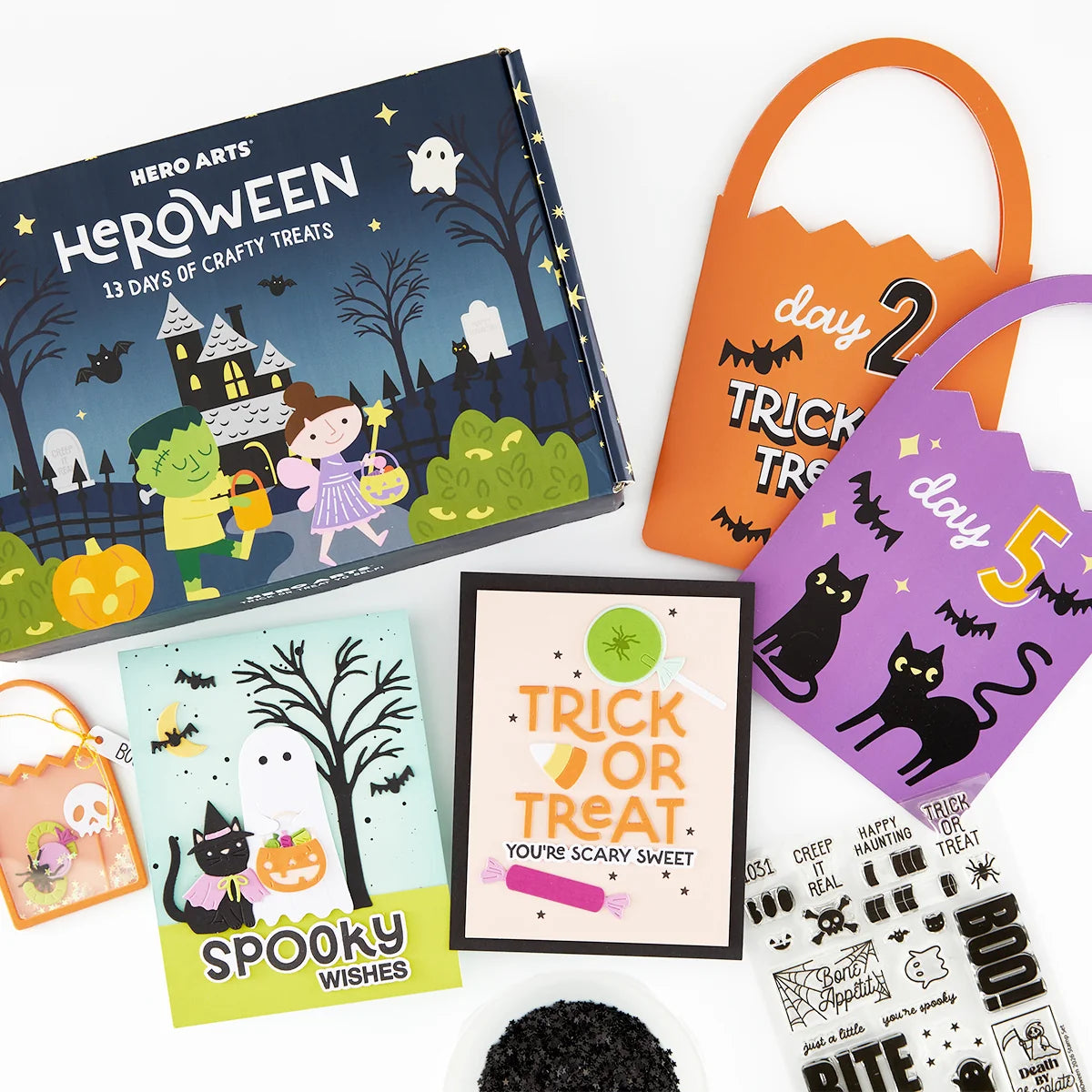 Hero Arts - HEROWeen: 13 Days of Crafty Treats - Deposit Only