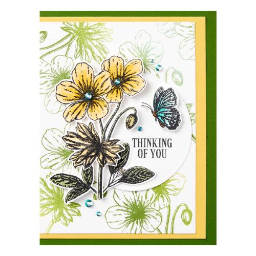 Spellbinders - Beautiful Blooms Stamp and Die Bundle by Simon Hurley - Postage as per Actual